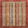 thumbnail image 1 of Ahgly Company Indoor Square Abstract Red Abstract Area Rugs, 3' Square, 1 of 6
