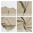 thumbnail image 3 of Women Casual Zip Up Cargo Ruched Hem Sleeveless Blazer Vest Jackets, 3 of 4