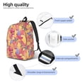 thumbnail image 4 of Yiaed Colorful Autumn Forest Trees Print Backpack, Premium Laptop Backpack, Travel Backpack for Women, Lightweight Backpacks, Comfortable Back Pack-Small, 4 of 7
