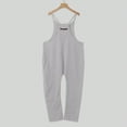 thumbnail image 7 of Plus Size Women's Casual Jumpsuit with Pockets Sleeveless Baggy Overall for Comfortable Everyday Wear Stylish Playsuit Pants, 7 of 7