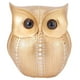 thumbnail image 2 of Owl Figurine, Non-slip Resin Owl Sculpture Gold + White Decorative For Office ANGGREK Otros, 2 of 8