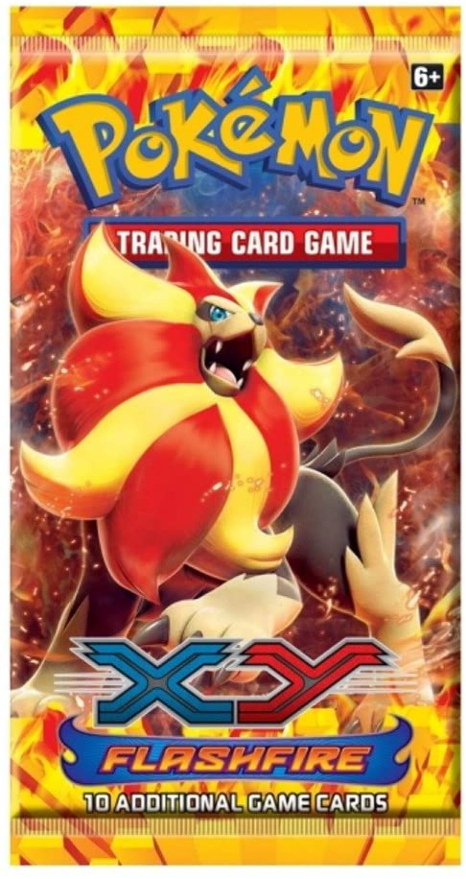 Pokemon XY Flashfire Booster Pack - Walmart.com