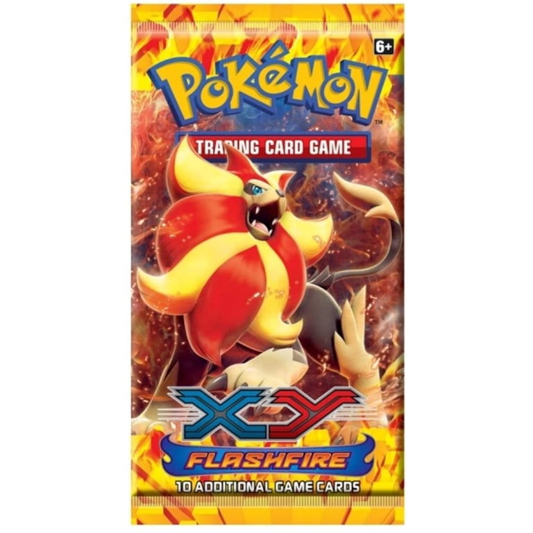Pokemon XY Flashfire Booster Pack - Walmart.com