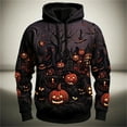 thumbnail image 2 of Yuncity Mens Halloween Hoodies Long Sleeved Hooded Casual Unique Outdoor Sweatshirts For Mens Xxxxxxl, 2 of 3