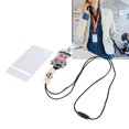 thumbnail image 4 of Adjustable Nylon Cord Badge Holder With Lanyard, Cartoon Beaded Design, Waterproof, Practical Keyring, Suitable For Office School Business Use, 4 of 8