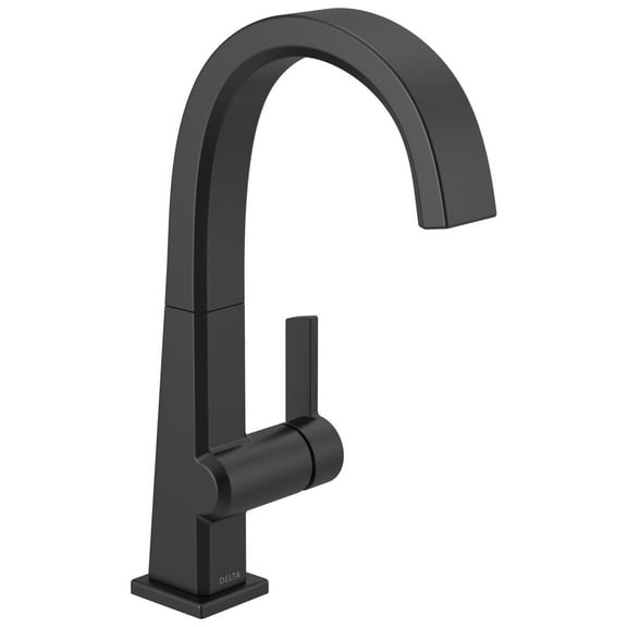 Delta 1993Lf Pivotal 1.5 GPM Single Hole Bar Faucet - Black