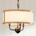 thumbnail image 6 of 3 Light Convertible Chandelier In Homestead Style-13.25 Inches Tall And 15.5 Inches Wide-Anvil Iron Finish    -Traditional Installation Kichler, 6 of 11