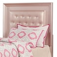 thumbnail image 4 of Furniture of America Starnom Tufted Panel Wood Rose Pink Full Kids Bed, 4 of 6