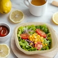 thumbnail image 4 of Paper Bowls 30 Count Disposable Square Soup Bowls for Party Supplies, Snacks, Dessert, Salad, Breakfast, Lunch and Dinner Meals, 4 of 7