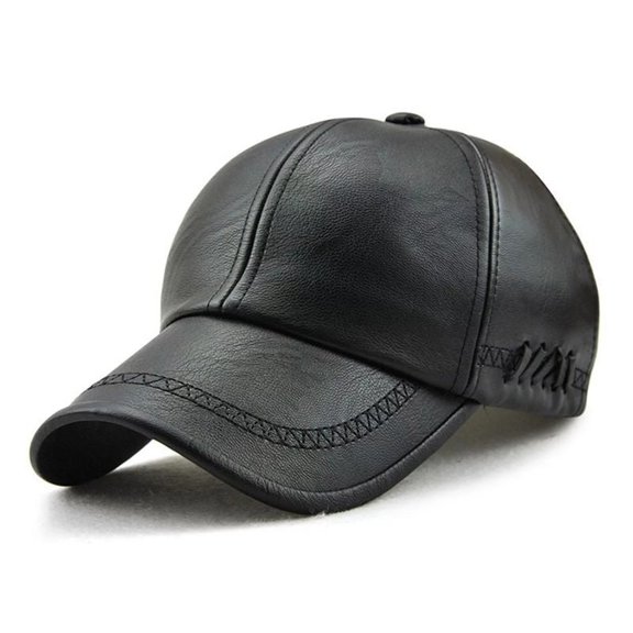 Mens Hat Unisex Baseball Sports Trend Leather The United States Fashion Simple Out Leisure Sun Protection Summer Adjustable Ball Caps for Men