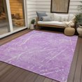 thumbnail image 6 of Addison Rugs Chantille Indoor/Outdoor Transitional Lines Lilac Washable Rectangle Rug, 9' x 12', 6 of 6
