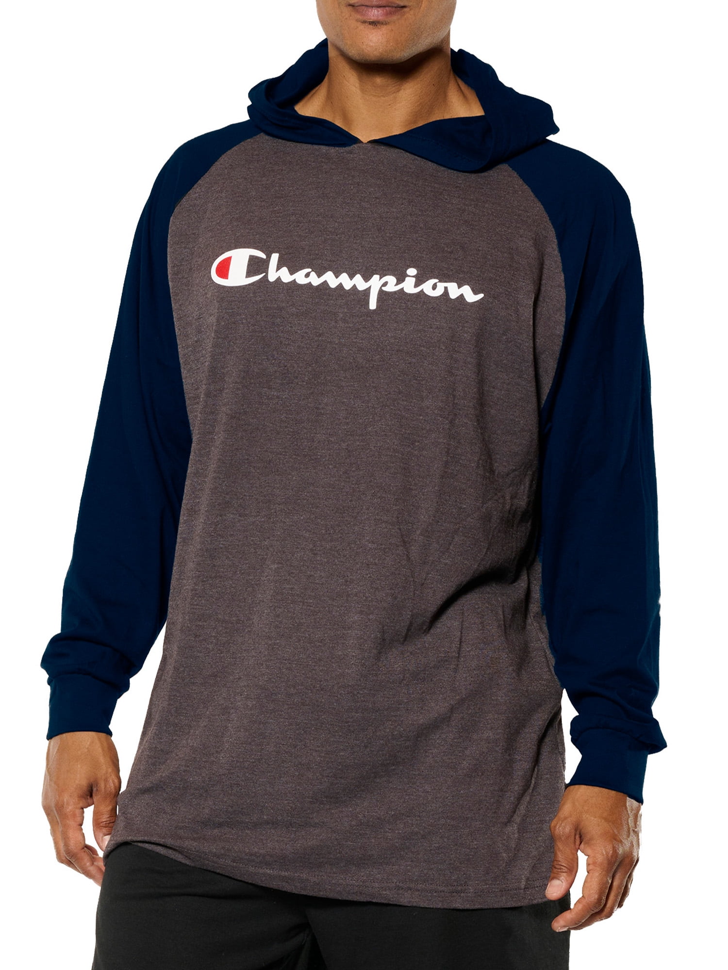 champion big & tall hooded shirts & tops