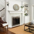 thumbnail image 4 of Pleasant Hearth CB-3302 Colby Glass Firescreen Sunlight Nickel - Large, 4 of 8