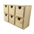 thumbnail image 2 of Zxpjkyu Small Drawer Storage Box Craft Mini Cabinet for Desk Living Room Accessories, 2 of 9