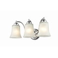 thumbnail image 2 of Millennium Lighting  Metal 3 Light Bathroom Vanity Fixture with Faux Alabaster Shades Chrome Chrome Polished, 2 of 4