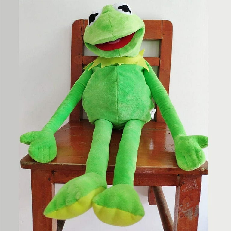 Plush Doll Kermit Frog , The Movie Soft Stuffed Plush Toy, 16 inches(1 pc  40 cm Kermit Plush Toy) 
