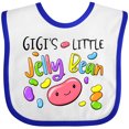 thumbnail image 3 of Inktastic Gigi's Little Jellybean Cute Easter Candy Boys or Girls Baby Bib, 3 of 4
