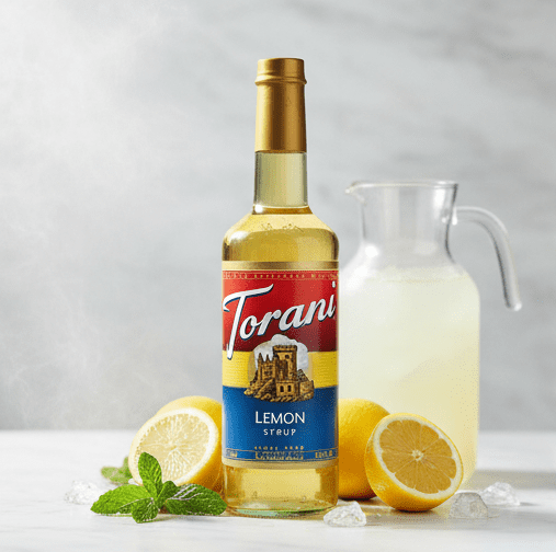 Torani Lemon Syrup cs 12/750 ml