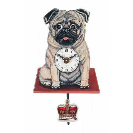 Pug Dog with Moving Eyes