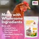 thumbnail image 5 of Premio Pampered Chicken Mama con gusanos de harina, maíz, linaza y hierbas para gallinas de patio, alimento saludable para ponedoras y suministros para gallinas de compañía – Reina de Aves (1,35 kg), 5 of 6
