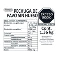 thumbnail image 2 of Pechuga de pavo Butterball natural sin hueso 1.36 kg precio por kilo, 2 of 6