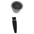 thumbnail image 2 of 1 Pods 100 Seals Stainless Steel Refillable Coffee Capsule Reusable for Machine Espresso Coffee Maker Cup Filter, 2 of 8