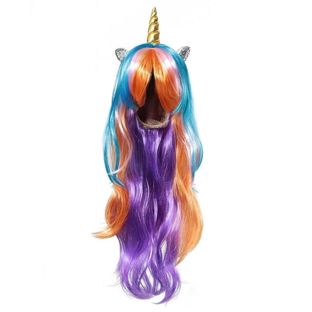El Festival de Purim Girl Sweet Candy Tutu Dress Ropa Niños Carnival Frock Birthday Fancy Rainbow Costume Niños Party GownM (6-7T) Gao Jinjia LED