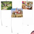 thumbnail image 4 of 10 All Occasion Blank Note Cards Assorted (4 x 5.12 Inch) - FLYING FELINES, 4 of 6
