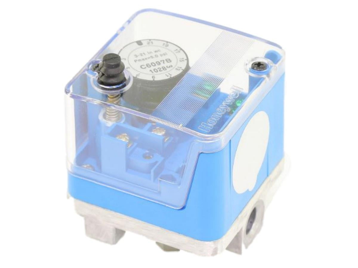 Honeywell C6097B1028 High Gas Pressure Switch 3"21" W.C. Manual Reset