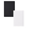 thumbnail image 2 of XIANXIAN 2 Pack A5 Pocket Notebook with Pen Holder, 8.3 x 5.7 inch Small Hardcover Lined Journal Ruled Notebook for Work, Travel, Daily Notes, To-Do Lists 80 Sheets( Black*1+White*1, 2 of 7
