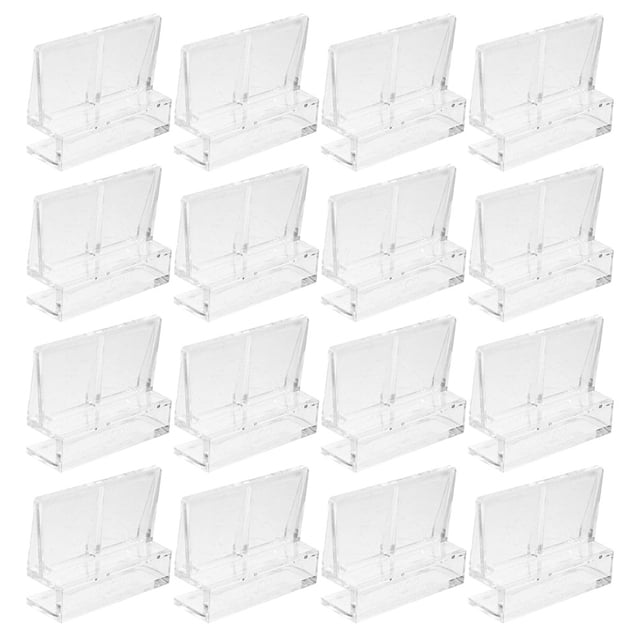 16 Pcs Supports de Couvercle de Réservoir de Poissons Acrylique Support de Couvercle de Réservoir de Poissons Pièces 6mm