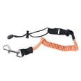 thumbnail image 1 of Kayak Canoe Inflatable Boat Paddle Elastic Coiled Leash Cord Oar Rope Tether, 1 of 10