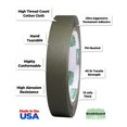 thumbnail image 2 of BookGuard 0.75 inch Premium Bookbinding Repair Cloth Tape, 15 Yard Roll, Olive, 2 of 5