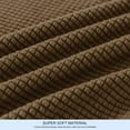 thumbnail image 5 of 2024 Stretch 2-Piece Textured Grid Slipcover Sofa Cover  Gray, 5 of 5