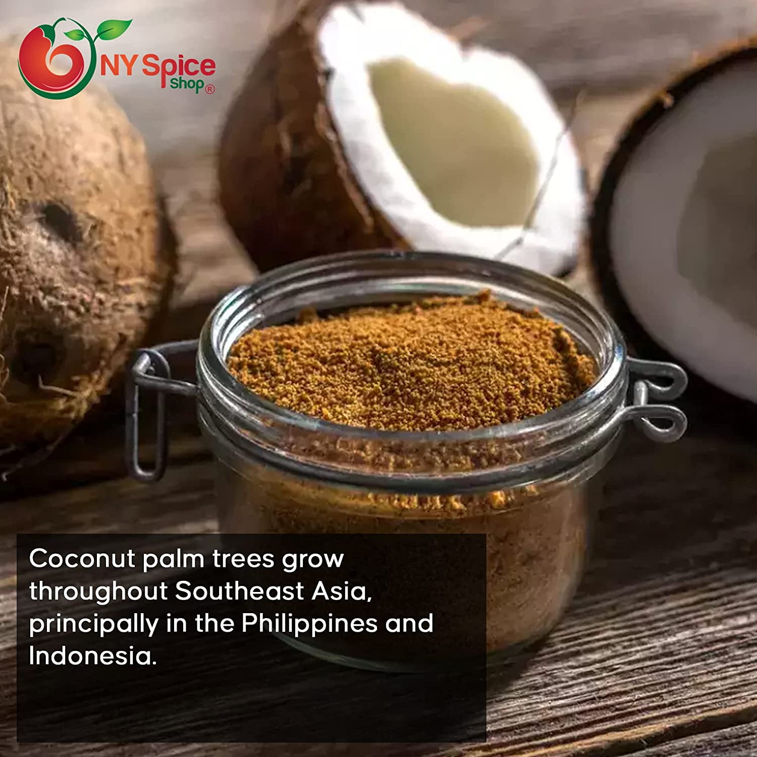 Sweeteners Natural Coconut Sugar - Coconut Palm Sugar - 3 Lbs.