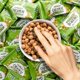 thumbnail image 4 of Crunchy Chickpeas Lime & Cracked Pepper 24 x 1 oz. 5g Plant Based Protein & 120 Cals. Gluten,Nut & Dairy Free, Non-GMO and Vegan., 4 of 5
