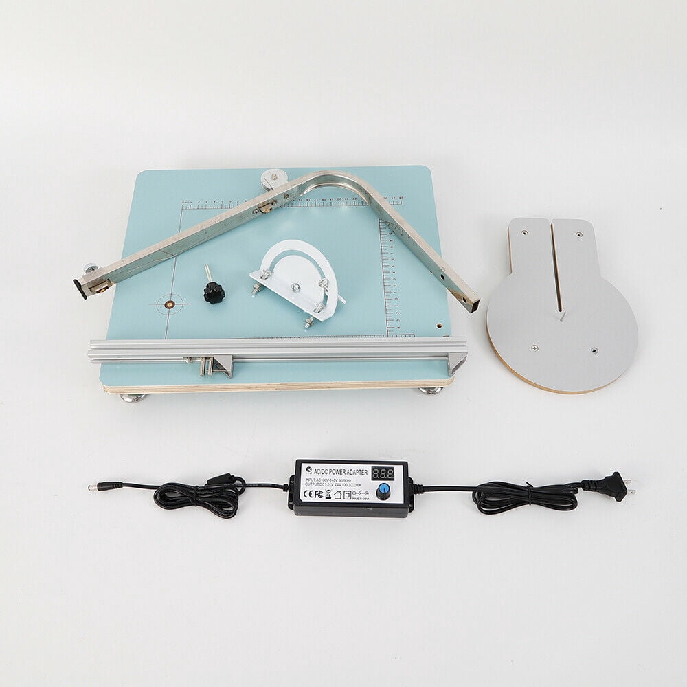 Fichiouy Hot Wire Foam Cutter Working Table Tool Desktop Styrofoam Sponge Cutting Tool 110V