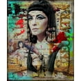 thumbnail image 2 of Baker, Micha 26x30 White Modern Wood Framed Museum Art Print Titled - Cleopatra, 2 of 4