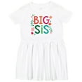 thumbnail image 3 of Inktastic Big Sis Girls Cute Sister Announcement Girls Toddler Dress, 3 of 5