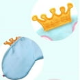 thumbnail image 4 of SPRING PARK Soft Plush Sleeping Mask Sleep Eye Mask Cartoon Princess Crown Sleep Mask Blindfold Eye Cover Eyeshade for Kids Girls Women Plane Travel Nap Night Sleeping, 4 of 7