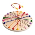 thumbnail image 3 of HILABEE Rope Untangle Toy Tabletop Game Color Learning Untie Knot Toy for Boys Girls round, 3 of 9