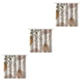 thumbnail image 3 of Transemion 11 Pcs Style pour Salle de Bain avec Rideau de Douche Imperméable Moderne Gain de Place Rideau de Bain en Polyester pour Salle de Bain XHBOHO-074 180x200cm 3Ensemble, 3 of 6