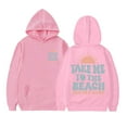 thumbnail image 7 of HCYSFG Girls Letter Graphic Print Hoodies Long Sleeve Sweatshirt Kangaroo Pocket Fall Winter Daily School Loose Fit Pullover Top, 7 of 7