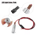 thumbnail image 3 of 3mm 12V 2W LED Luz Fuente Iluminador para Coche Rosa - 1 Uds., 3 of 7