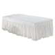 thumbnail image 4 of 2pcs de masaje profesion cama hoja de cenefa para Hotel 185x70cm / 73x28 pulgadas, 4 of 4