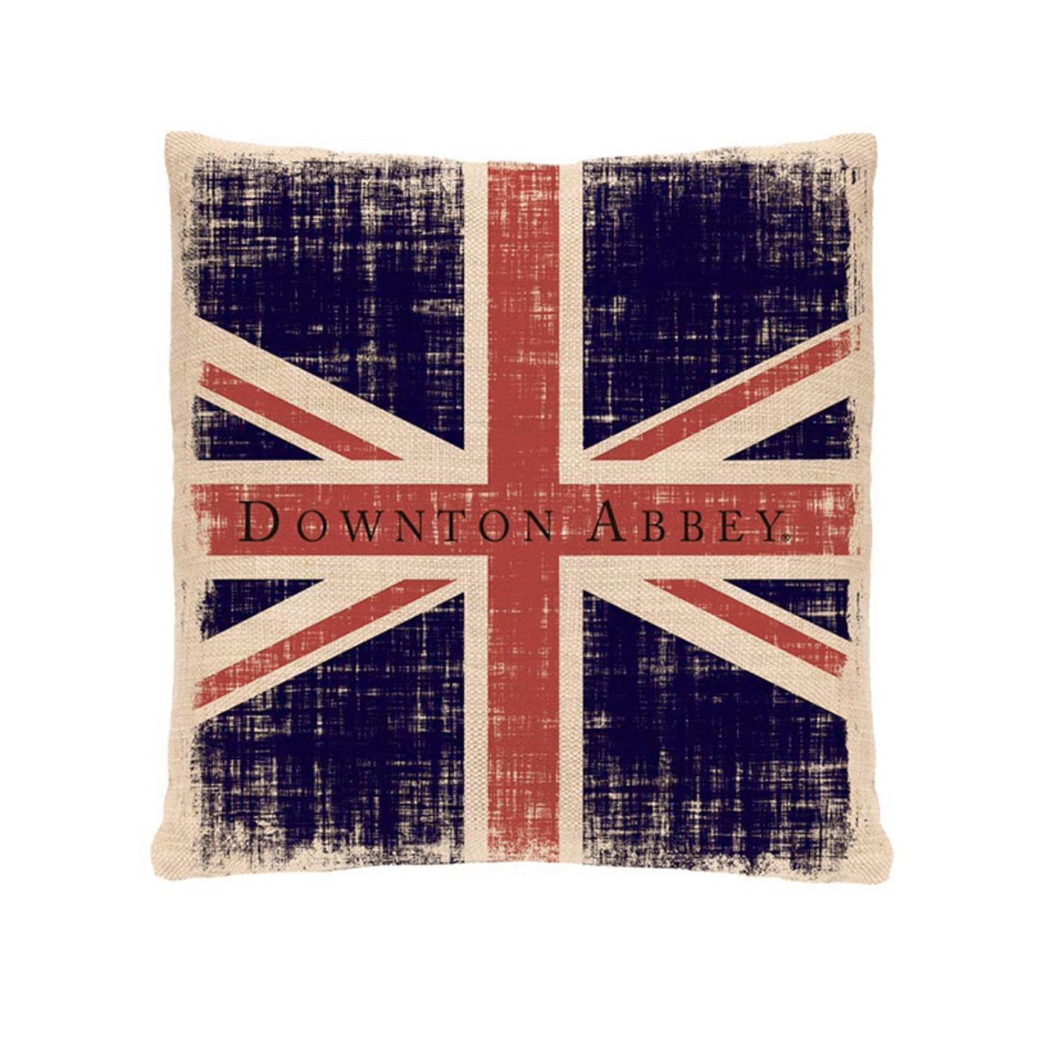 18 Downton Abbey British Union Jack Decorative Square Throw Pillow