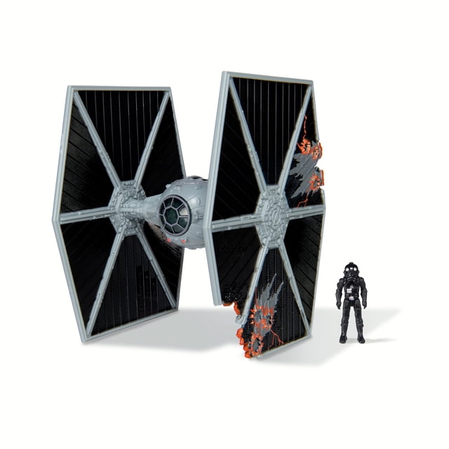 Vehículo oficial Star Wars TIE Fighter + TIE Pilot de 7,5 cm