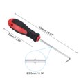 thumbnail image 2 of Uxcell 150mm O Ring 90 Degree Pick Oil Seal Gasket Precision Puller Remover Tool, Red, 2 of 6