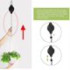 thumbnail image 3 of 4 Pack Plant Pulley Retractable Plant Hook Pulley Adjable Plant H Hanging Flower Basket For En Baskets Pots And, 3 of 3