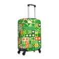 thumbnail image 3 of Kdxio St Patrick's Day6 Pattern Luggage Cover for Travel,Elastic and Durable,Fits 18-32 Inch,Anti-Scratch Suitcase Protector, 3 of 9